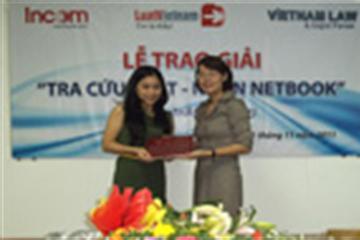 LuatVietnam trao giải chương trình “Tra cứu luật - Nhận Netbook” (Đợt 1)