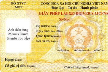 Lộ trình chuyển đổi sang mẫu Giấy phép lái xe ô tô mới