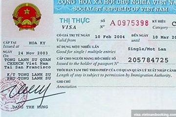 Thí điểm cấp thị thực điện tử cho công dân 40 nước