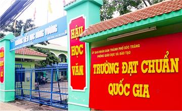 Tiêu chuẩn công nhận trường tiểu học đạt chuẩn quốc gia
