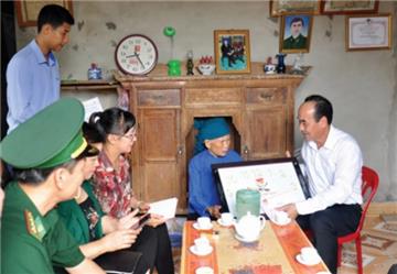 Hết năm 2019, không còn người có công thuộc hộ nghèo