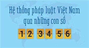 Infographic: Hệ thống pháp luật Việt Nam qua những con số