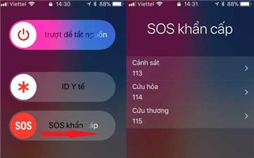 Miễn phí cước gọi đến số 113, 114, 115