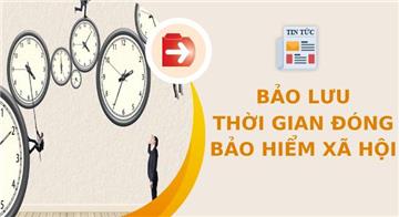 Bảo hiểm xã hội cũng được bảo lưu thời gian đóng?