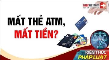 Video: Làm mất thẻ ngân hàng, có rủi ro gì không?