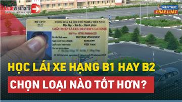 Video: Học lái xe ô tô hạng B1 hay B2, đâu là sự lựa chọn tốt nhất? 