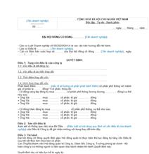 Quyết định về việc phát hành cổ phần chào bán để tăng vốn điều lệ