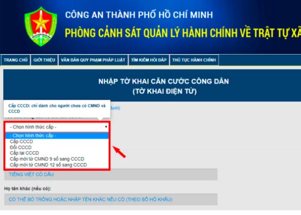 Từ 1/12/2019, người dân cả nước có thể đăng ký làm Căn cước công dân qua mạng
