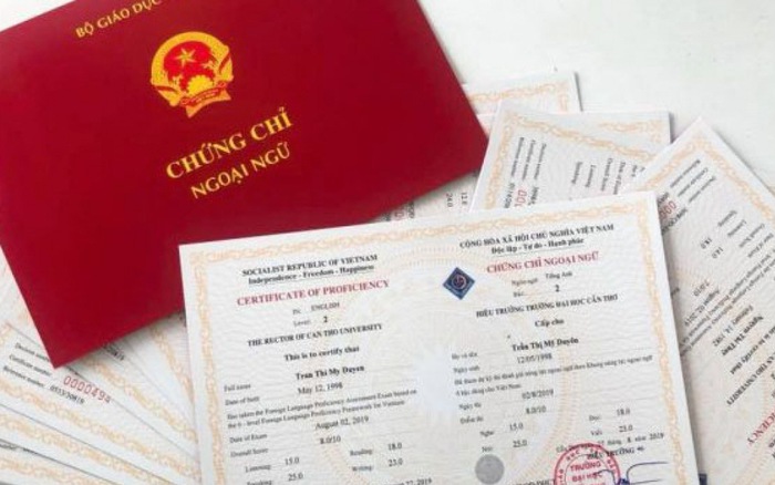 “Xóa sổ” chứng chỉ ngoại ngữ A, B, C, còn chứng chỉ nào được công nhận?