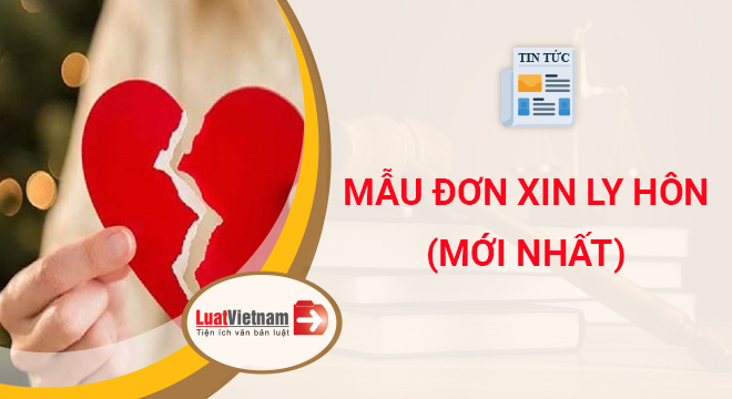 mẫu đơn ly hôn mau don ly hon