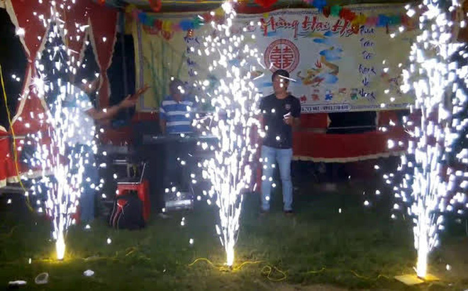Đốt pháo trái phép dot phao trai phep