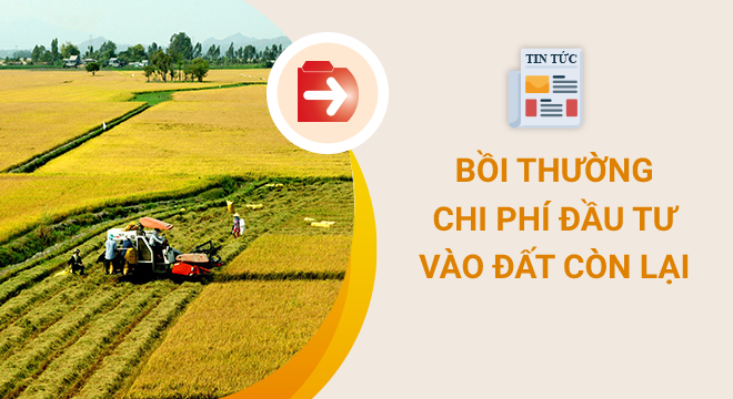 bồi thường chi phí đầu tư vào đất