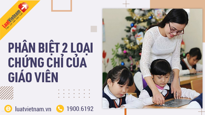 Phân biệt chứng chỉ nghiệp vụ sư phạm và chức danh nghề nghiệp