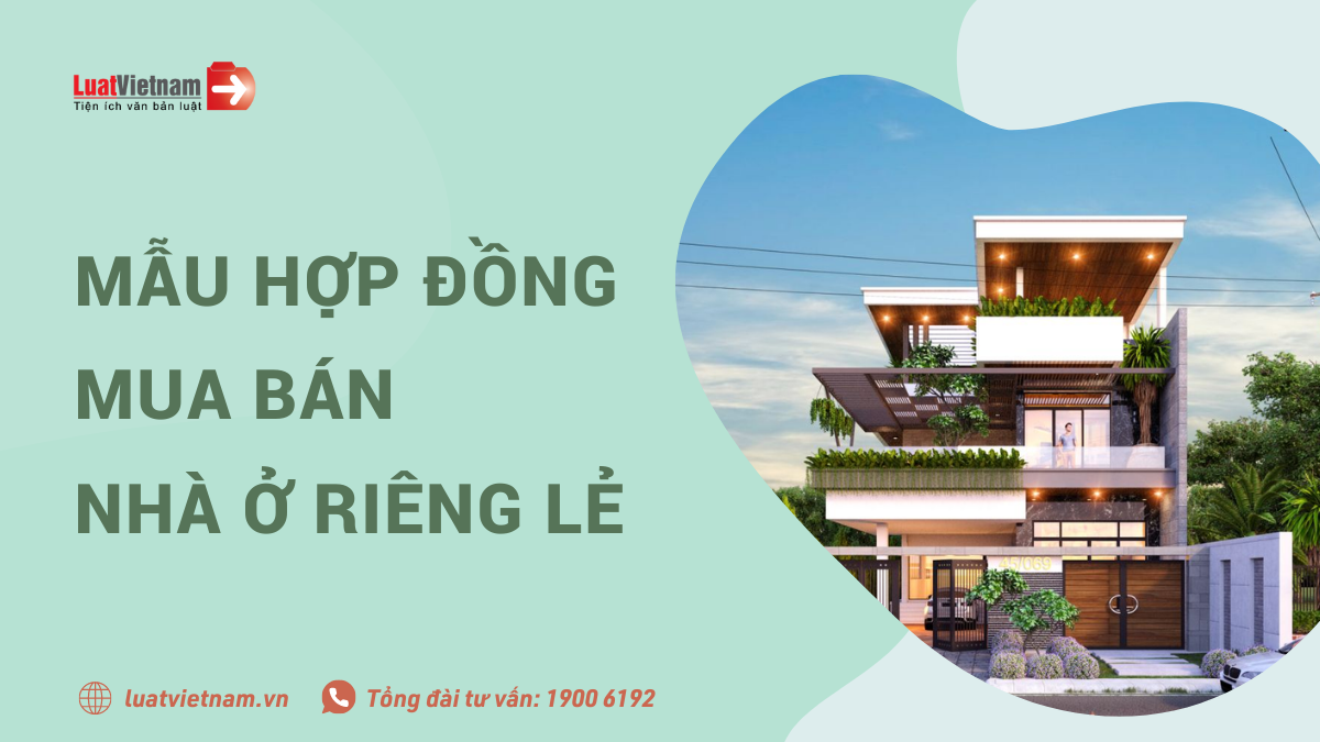 hợp đồng mua bán nhà ở mau hop dong mua ban nha o