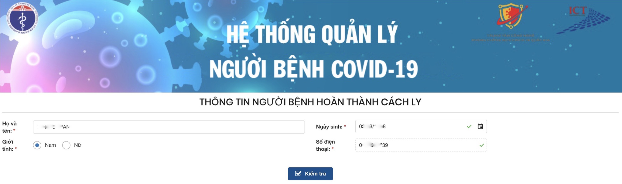 lay giay xac nhan hoan thanh cach ly truc tuyen