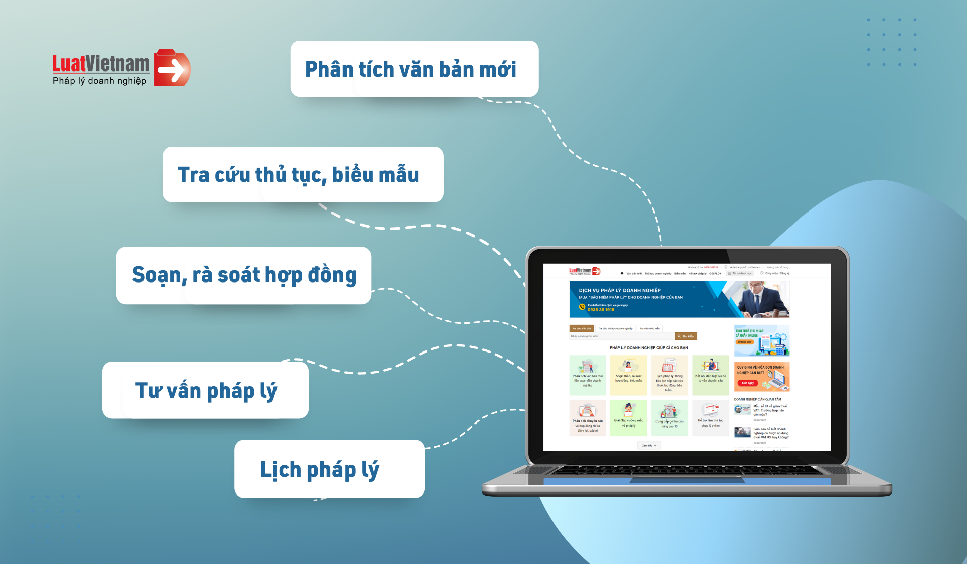 LuatVietnam ra mắt dịch vụ Hỗ trợ pháp lý doanh nghiệp 
