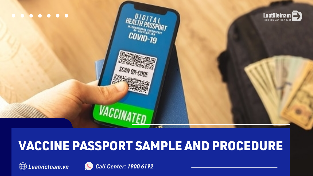 Infographic: Vaccine Passport Sample and Procedure