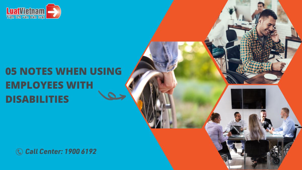05 notes for enterprises when using employees with disabilities