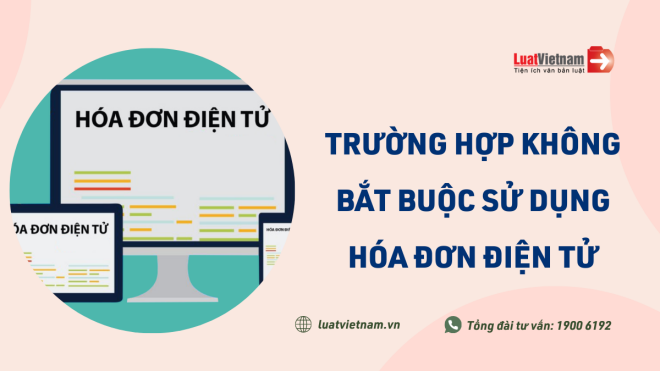 khong bat buoc su dung hoa don dien tu