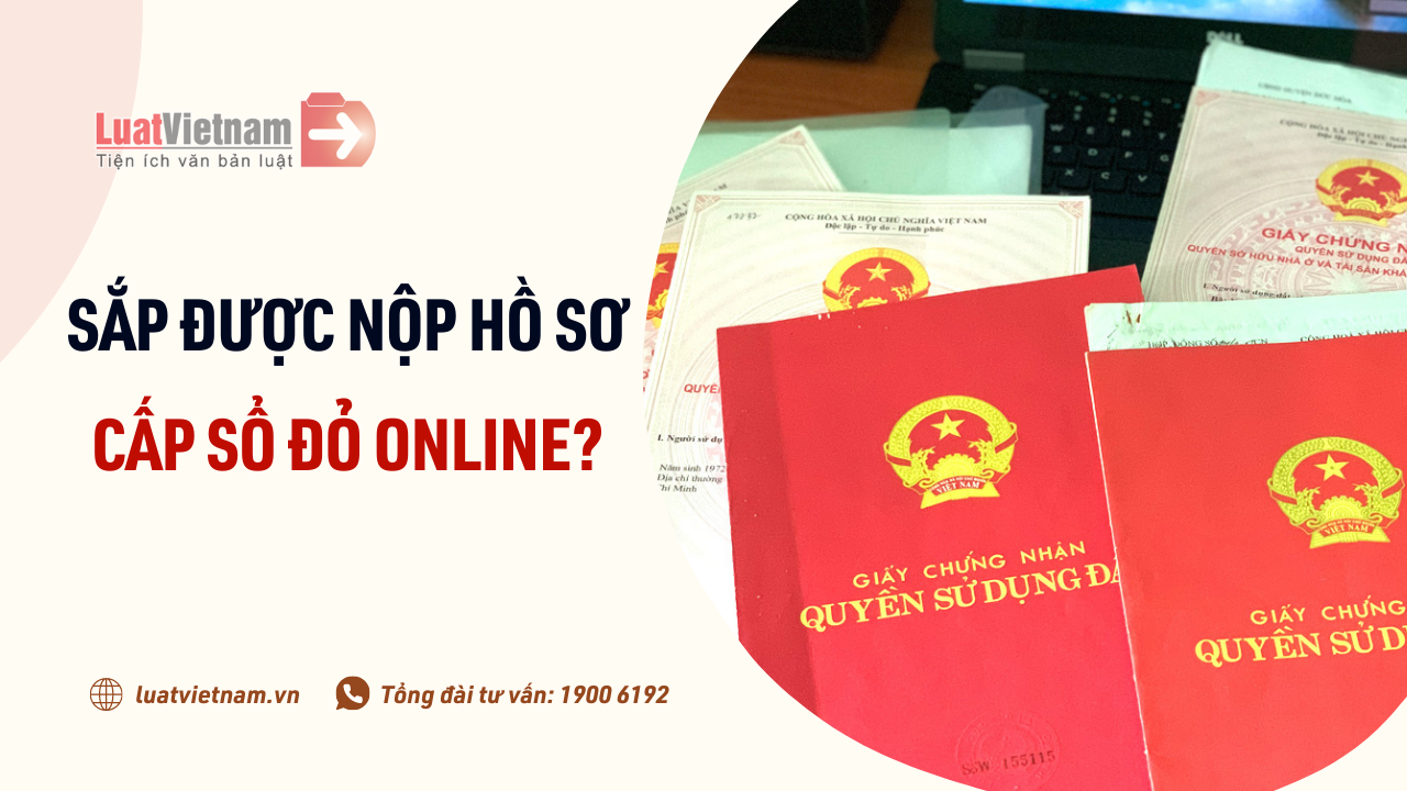 nộp hồ sơ cấp Sổ đỏ online nop ho so cap so do online