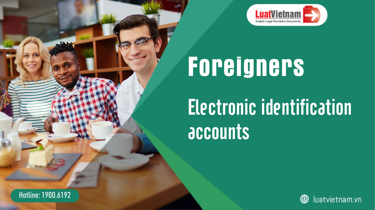 Electronic identification accounts of foreigners: How to register and use?