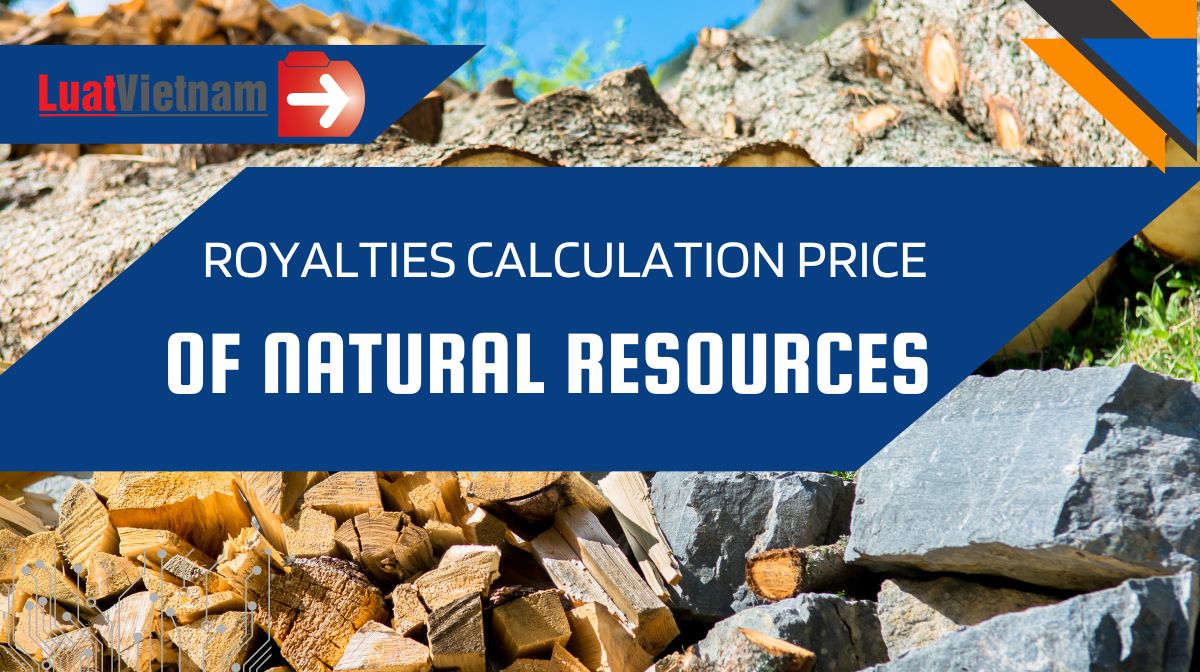 Guidance for royalties calculation price of natural resources