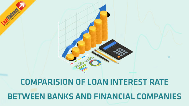Infographic: Comparison of loan interest rates between banks and financial companies