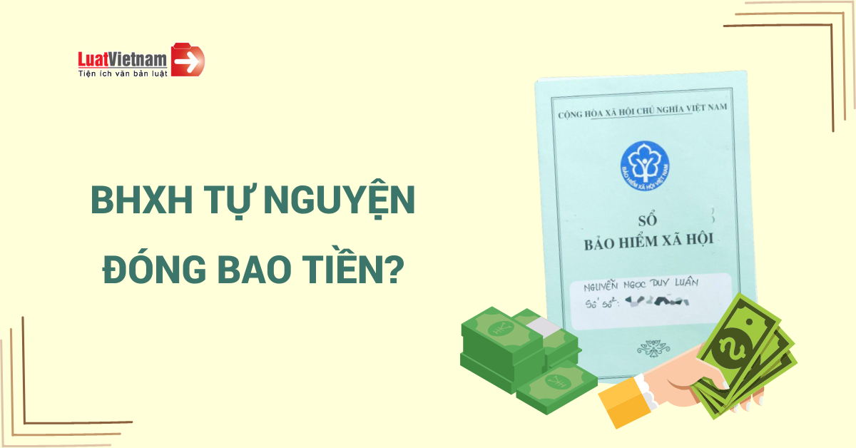 mức đóng BHXH tự nguyện là bao nhiêu tiền