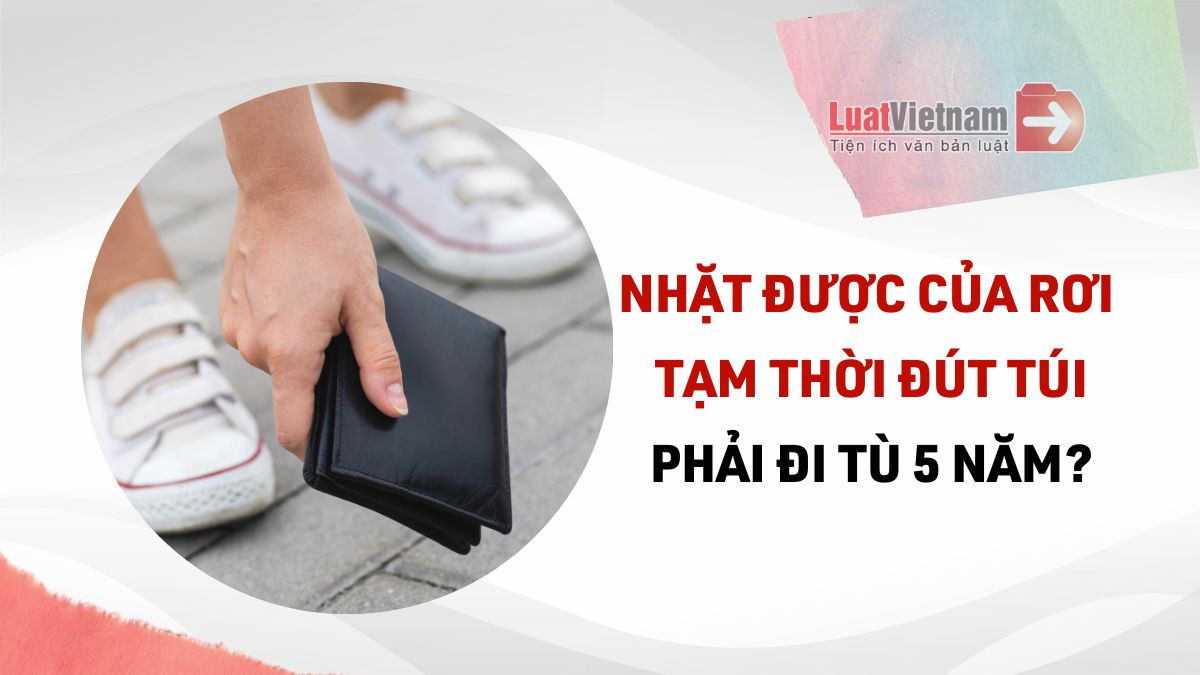 nhặt được tài sản không trả lại