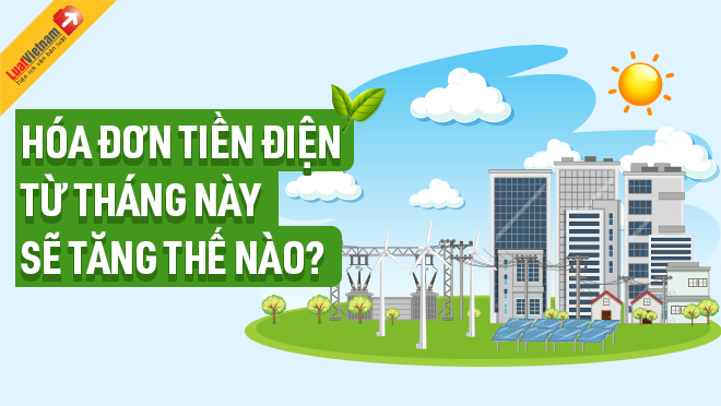 Infographic: Hóa đơn tiền điện của nhà bạn từ tháng này sẽ tăng thế nào?