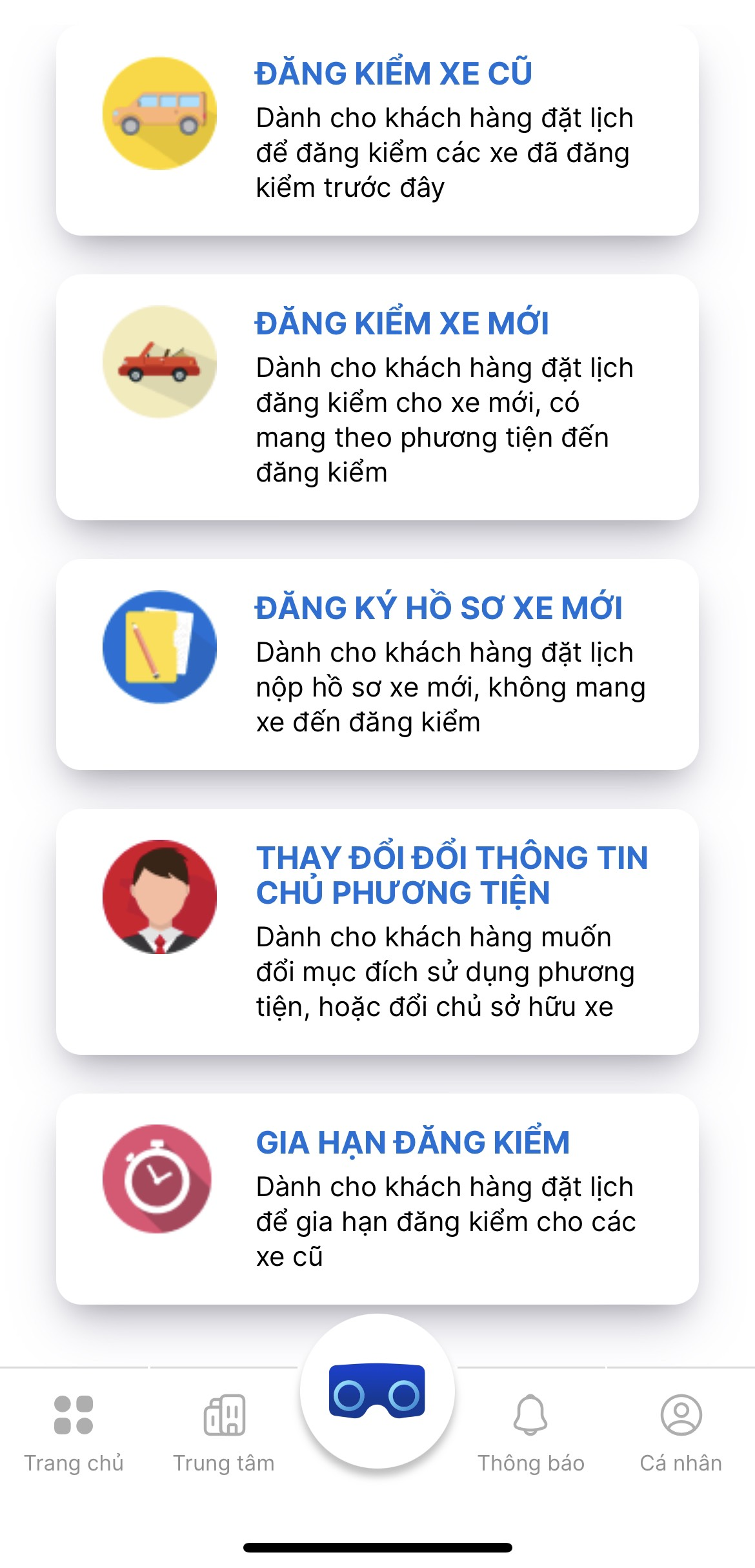 Hướng dẫn cách gia hạn đăng kiểm trên app chỉ với 5 phút