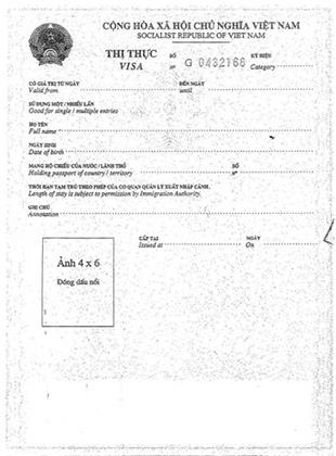 Thông tư 02/2013/TT-BCA của Bộ Công an về việc ban hành, hướng dẫn sử dụng và quản lý các loại mẫu giấy tờ liên quan đến công tác quản lý xuất nhập cảnh