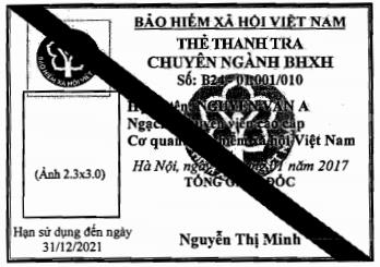 Quyết định 102/QĐ-BHXH của Bảo hiểm xã hội Việt Nam về việc ban hành Quy định cấp, quản lý, sử dụng thẻ và trang phục của người được giao thực hiện nhiệm vụ thanh tra chuyên ngành về đóng bảo hiểm xã hội, bảo hiểm thất nghiệp, bảo hiểm y tế