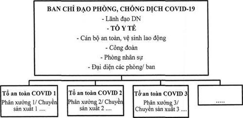 Công văn 8095/SYT-NVY của Sở Y tế Thành phố Hồ Chí Minh về việc hướng dẫn tạm thời Phương án phòng, chống dịch COVID-19 tại các cơ sở sản xuất, kinh doanh, khu công nghiệp