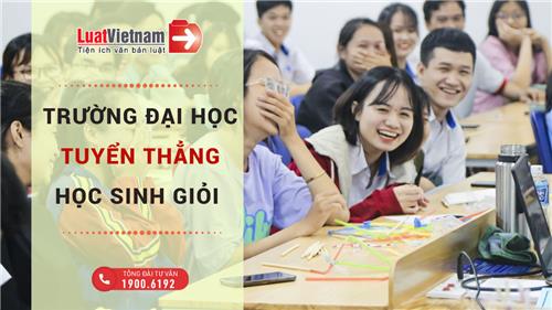 Top các trường hot tuyển thẳng học sinh giỏi THPT 2022