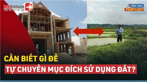 Video: Cần biết gì về hồ sơ, thủ tục và chi phí chuyển mục đích sử dụng đất