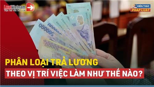 Video: Cách phân loại để trả lương theo vị trí việc làm như thế nào?