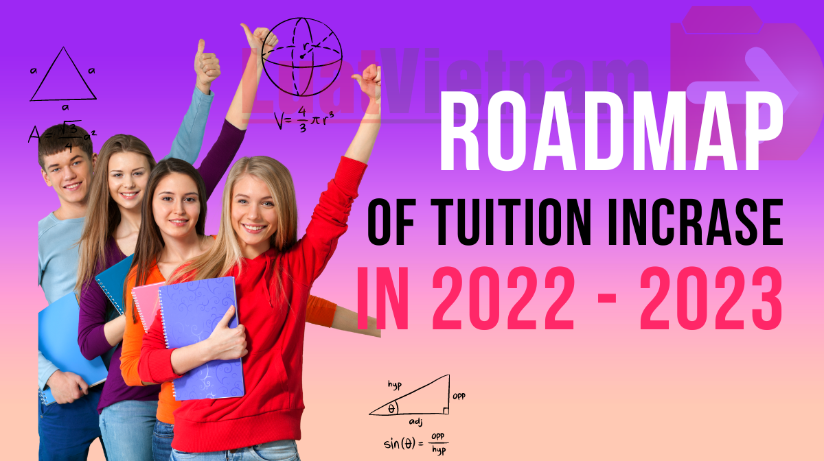 Roadmap of increasing tuition in the 2022 - 2023