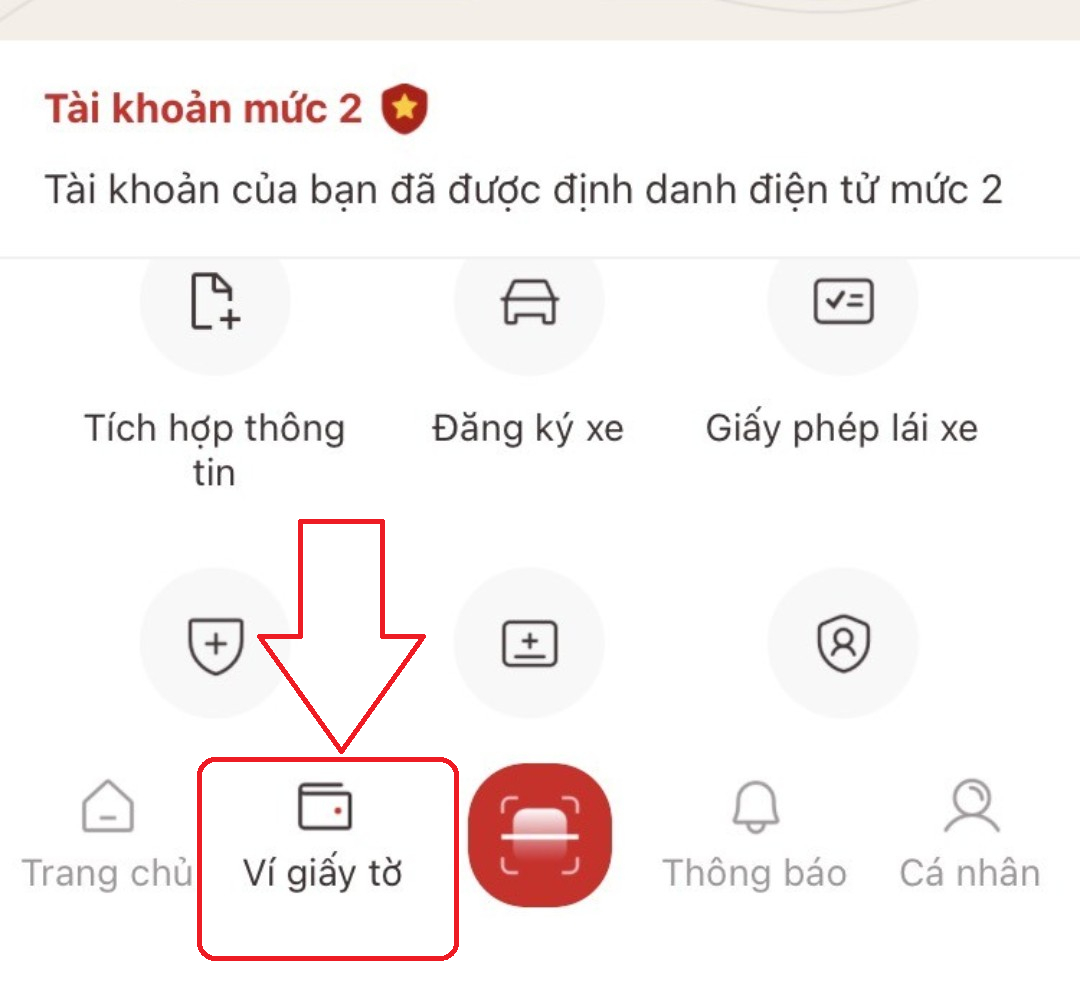 Hướng dẫn tích hợp giấy tờ vào tài khoản định danh điện tử Tích hợp giấy tờ vào tài khoản định danh điện tử: Cách sử dụng
