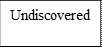 Undiscovered